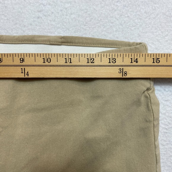 Lot Of 2 White House Black Market Pants Womens 10 Tan Stone Crop Elle - Picture 5 of 9